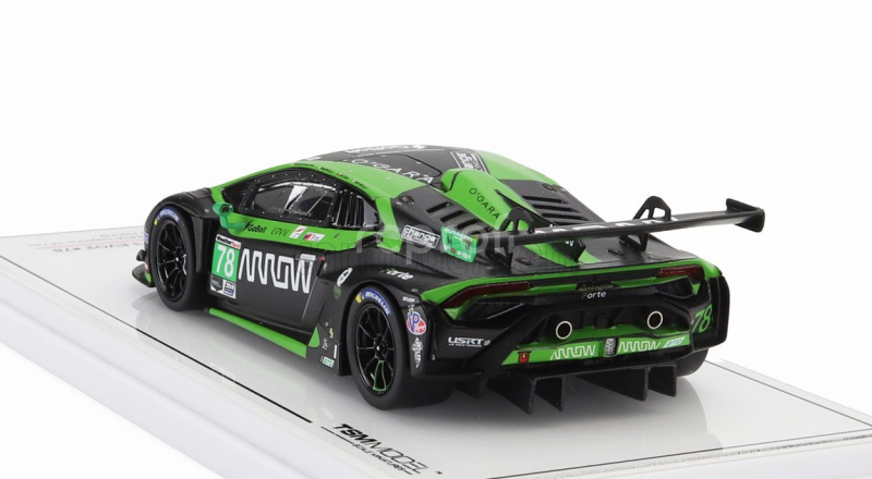 Truescale Lamborghini Huracan Gt3 Evo2 Team Forte Racing N 78 24h Daytona 2023 Marco Mapelli - Loris Spinelli - Benjamin Hites - Misha Goikhberg 1:43 Černá Zelená