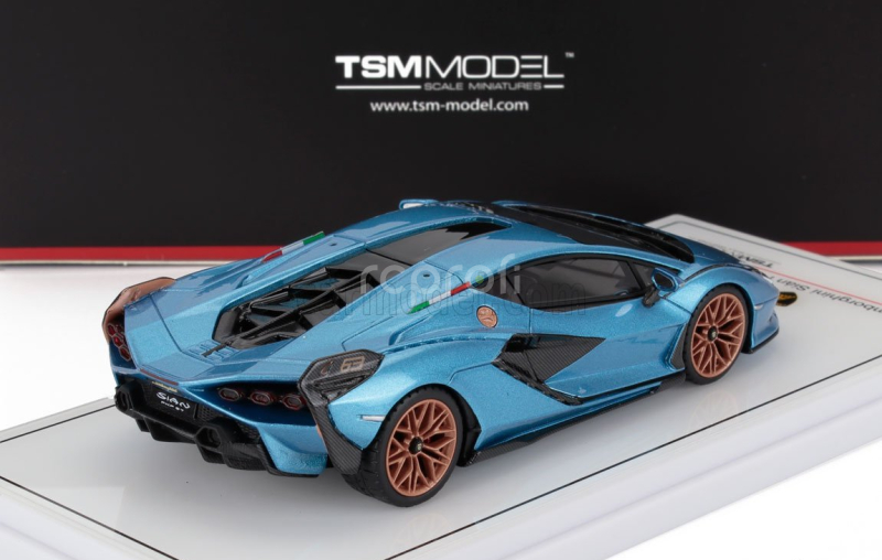 Truescale Lamborghini Sian Fkp 37 Hybrid N 63 2020 1:43 Modrý Aegir