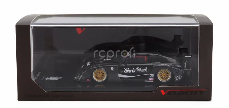 Truescale Mazda Rx-7 Lb Works Super Silhouette 2006 1:43 Black