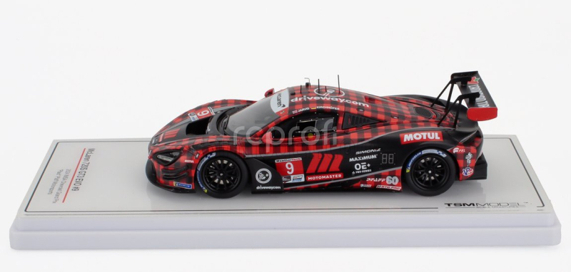 Truescale Mclaren 720s Gt3 Evo 4.0l Turbo V8 Team Pfaff Motorsport N 9 Imsa Chevrolet Grand Prix 2024 Oliver Jarvis - Marvin Kirchhofer 1:43 Červená Černá