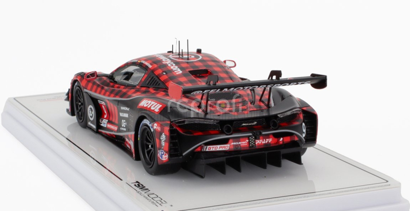 Truescale Mclaren 720s Gt3 Evo 4.0l Turbo V8 Team Pfaff Motorsport N 9 Imsa Chevrolet Grand Prix 2024 Oliver Jarvis - Marvin Kirchhofer 1:43 Červená Černá