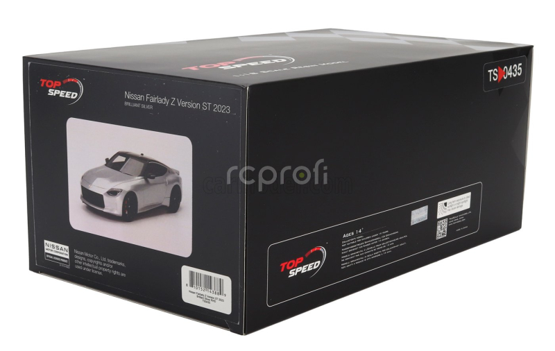 Truescale Nissan Fairlady Z St Rhd 2023 1:18 Silver