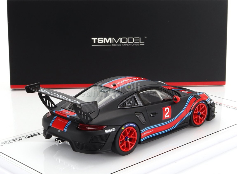 Truescale Porsche 911 991 Gt2 Rs Coupe N 2 Clubsport 2018 1:43 Černá Červená Světle Modrá