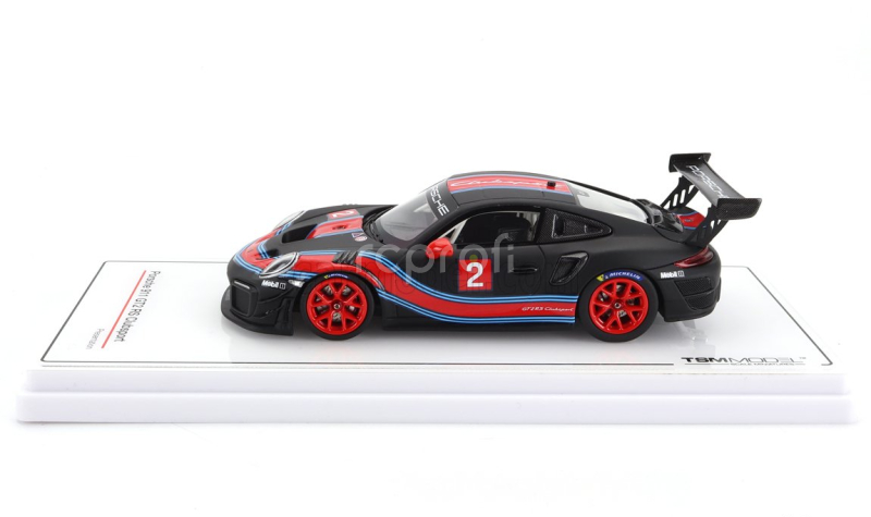 Truescale Porsche 911 991 Gt2 Rs Coupe N 2 Clubsport 2018 1:43 Černá Červená Světle Modrá