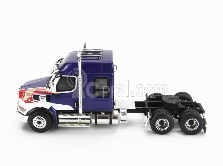 Truescale Western star 49x Truck Trasporto Container 40' Evergreen 1990 1:64 Modrá Bílá