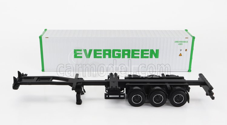 Truescale Western star 49x Truck Trasporto Container 40' Evergreen 1990 1:64 Modrá Bílá
