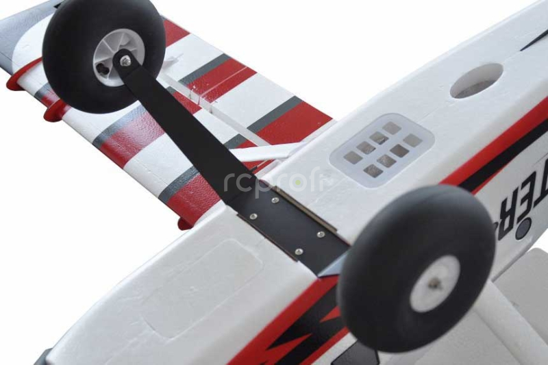 RC letadlo Turbo Bushmaster ARF 1830mm LED, červená