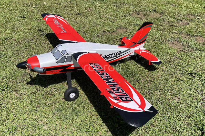 RC letadlo Turbo Bushmaster ARF 1830mm LED, červená