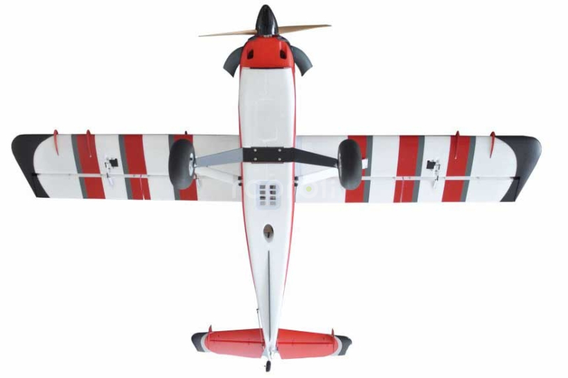 RC letadlo Turbo Bushmaster ARF 1830mm LED, červená