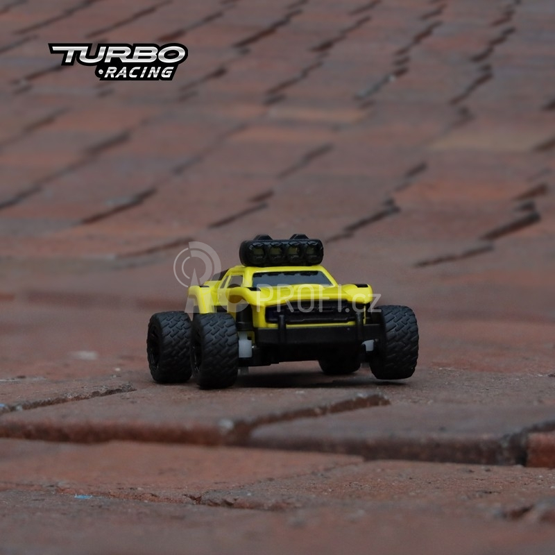 Turbo Racing 1/76 Off-Road RC Car RTR (žlutá)