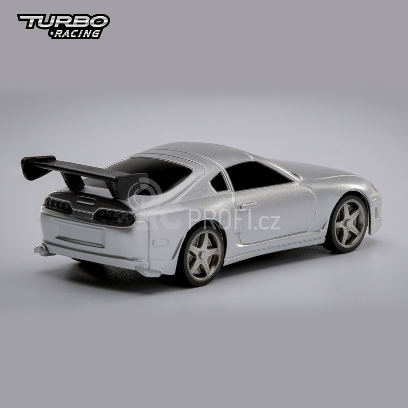 Turbo Racing C73 statický model (Stříbrný) 1ks