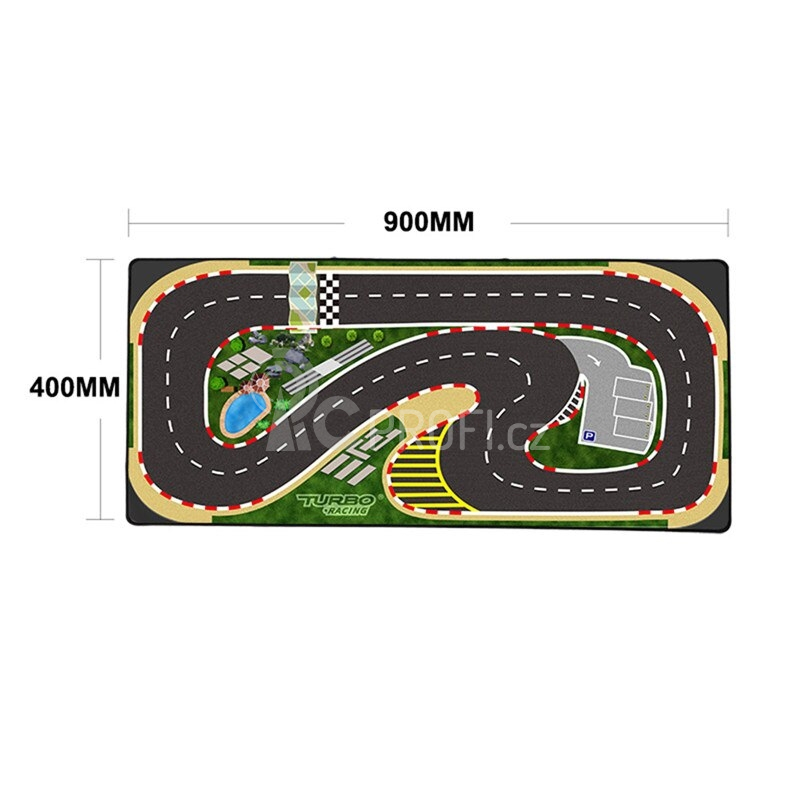 Turbo Racing zavodní koberec/dráha (400x900mm)