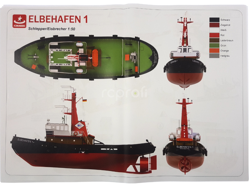 Türkmodel Elbehafen 1 1:50 kit
