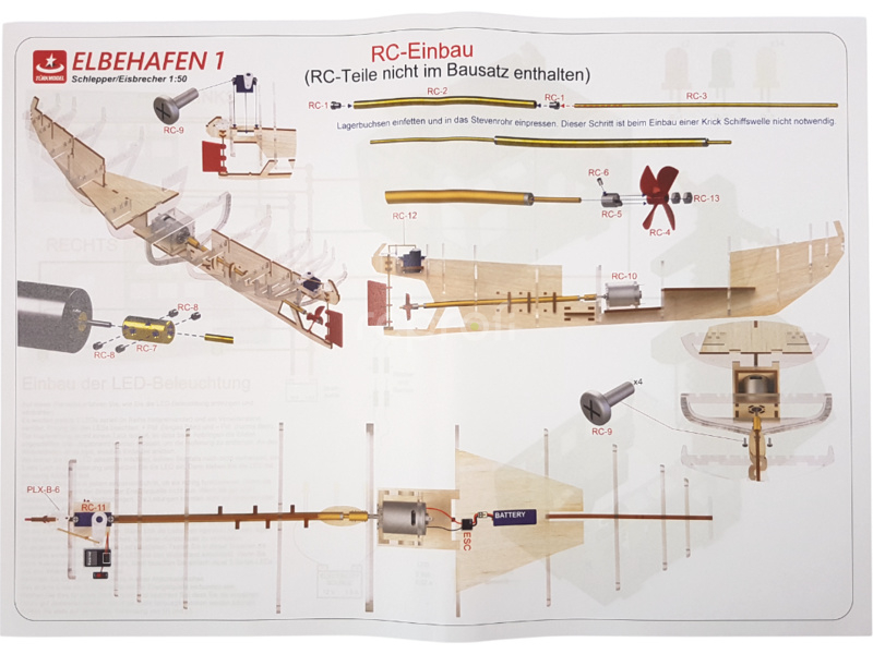 Türkmodel Elbehafen 1 1:50 kit