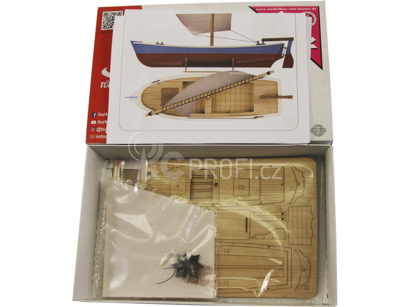 Türkmodel plachetnice 1:35 kit