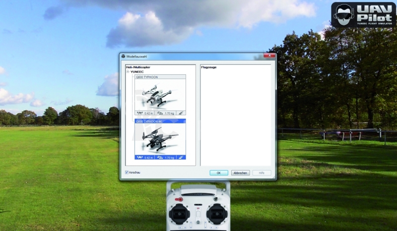 UAV Pilot - HW klíč pro simulátor