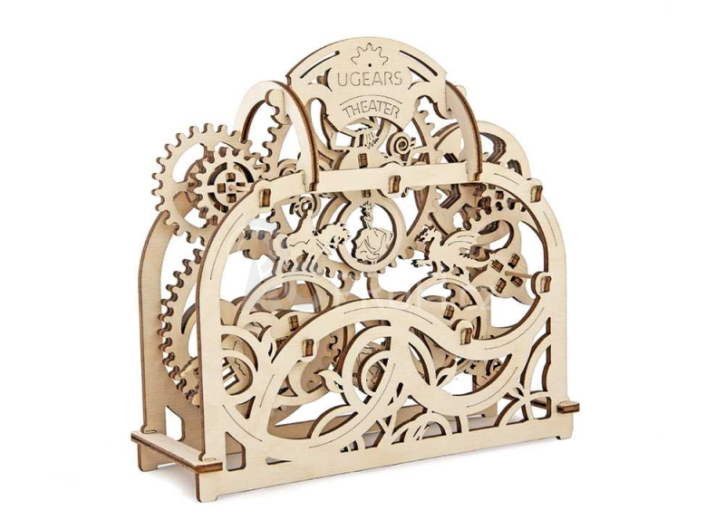 Ugears 3D dřevěné mechanické puzzle Divadlo