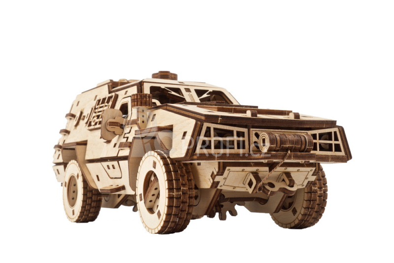 Ugears 3D dřevěné mechanické puzzle Dozor-B Combat Vehicle