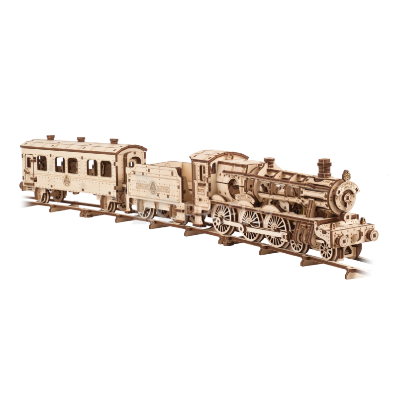 Ugears 3D dřevěné mechanické puzzle Harry Potter Bradavický expres