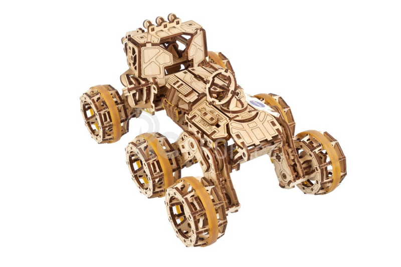Ugears 3D dřevěné mechanické puzzle Mars Rover