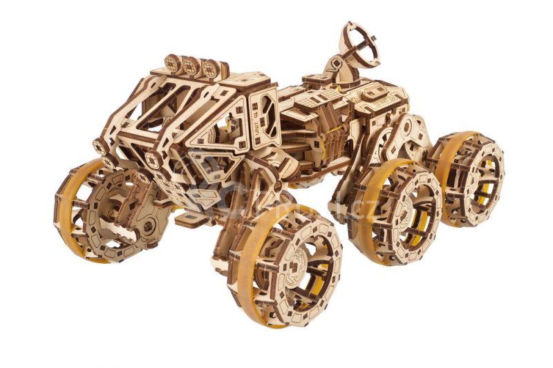 Ugears 3D dřevěné mechanické puzzle Mars Rover