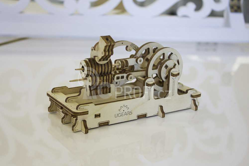 Ugears 3D dřevěné mechanické puzzle Motor