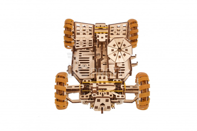Ugears 3D dřevěné mechanické puzzle NASA, Lunární vozítko