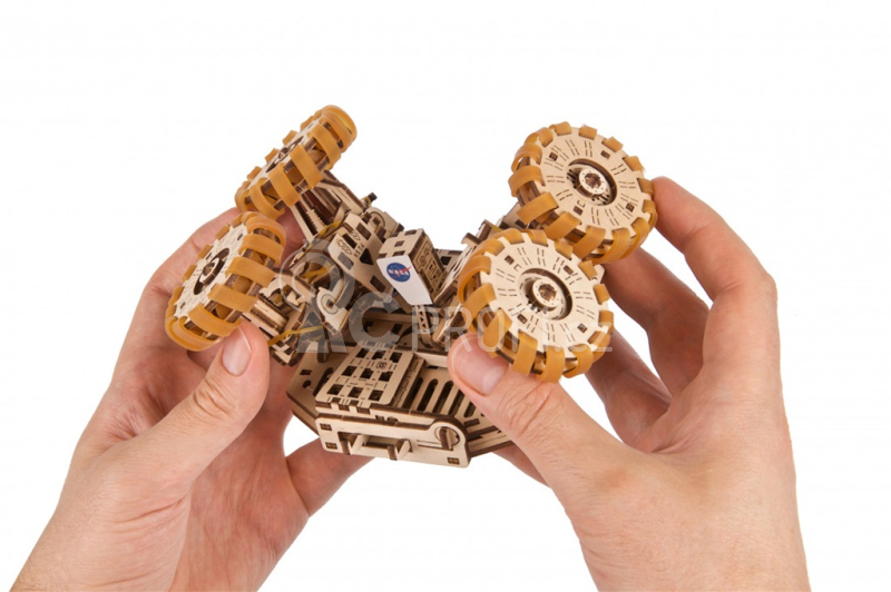 Ugears 3D dřevěné mechanické puzzle NASA, Lunární vozítko