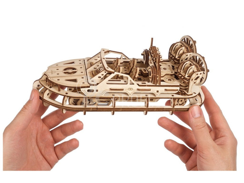 Ugears 3D Dřevěné mechanické puzzle Pásové terénní vozidlo