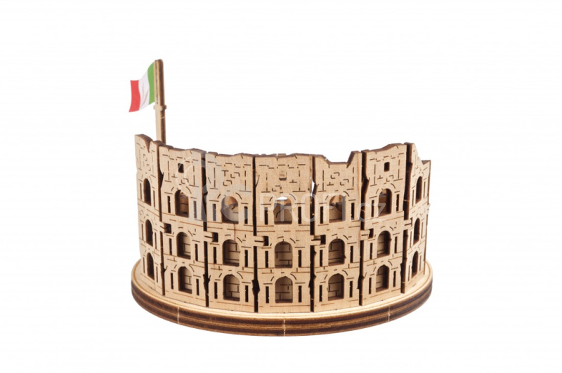 Ugears 3D dřevěné mechanické puzzle Římské Koloseum