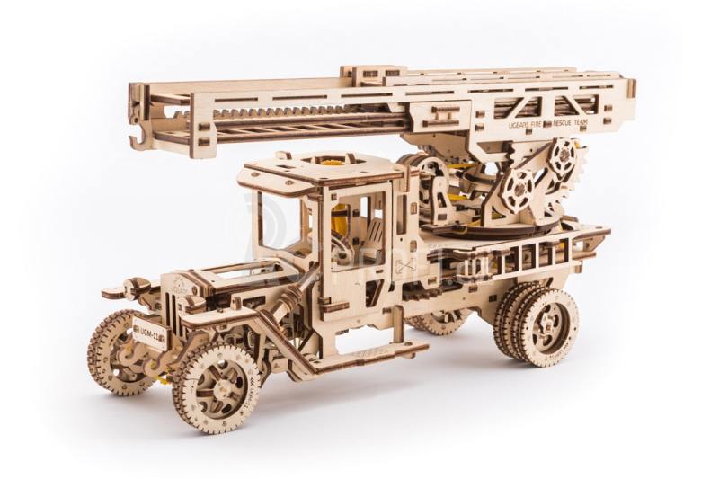Ugears 3D dřevěné mechanické puzzle Sada příslušenství pro náklaďák UGM-11