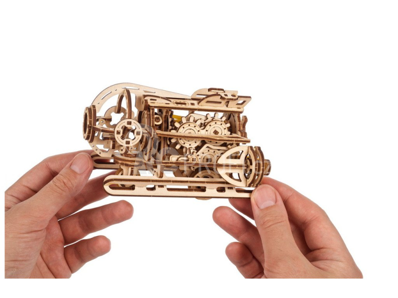 Ugears 3D dřevěné mechanické puzzle Steampunková ponorka