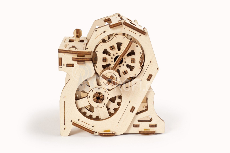 Ugears 3D dřevěné mechanické puzzle STEM výuková převodovka