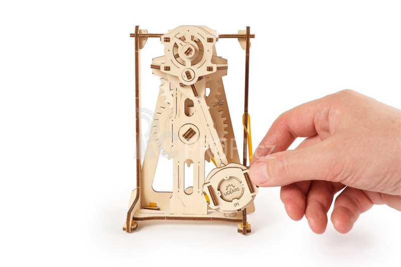 Ugears 3D dřevěné mechanické puzzle STEM výukové kyvadlo