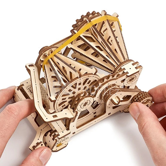 Ugears 3D dřevěné mechanické puzzle STEM výukový variátor