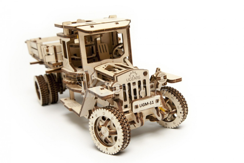 Ugears 3D dřevěné mechanické puzzle UGM-11 Náklaďák
