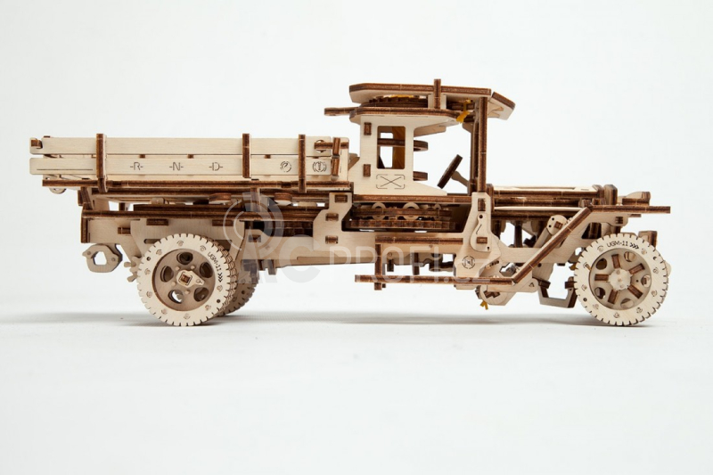 Ugears 3D dřevěné mechanické puzzle UGM-11 Náklaďák