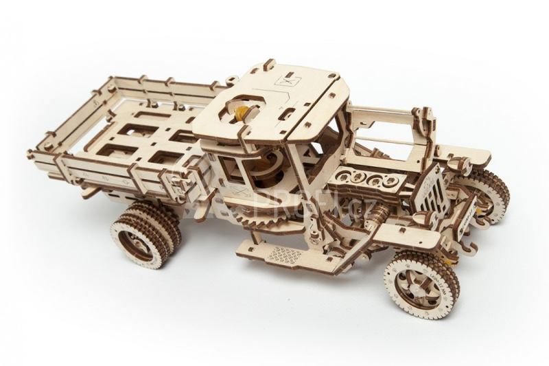 Ugears 3D dřevěné mechanické puzzle UGM-11 Náklaďák
