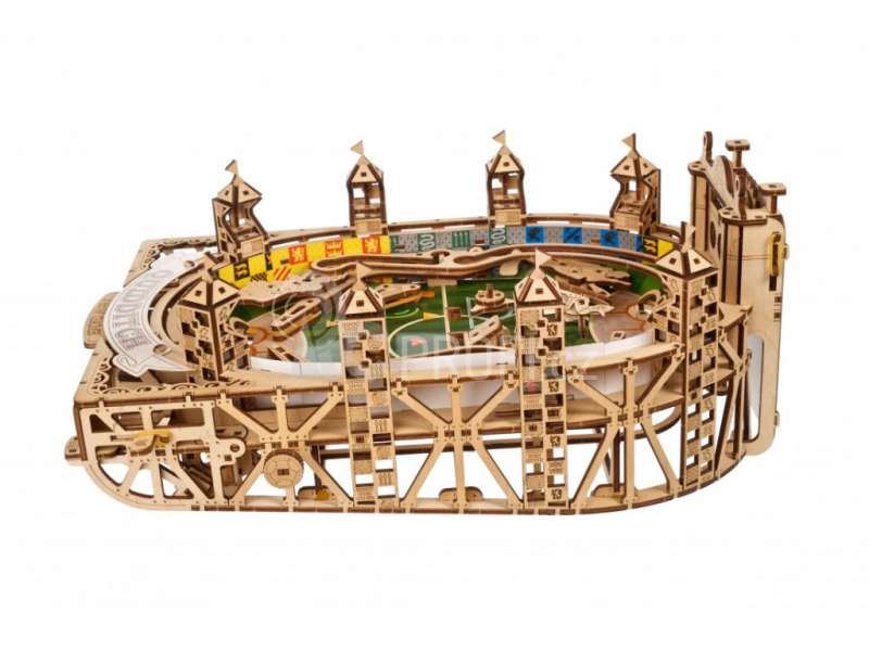 Ugears Dřevěná 3D mechanická stavebnice Harry Potter - Quidditch Pinball