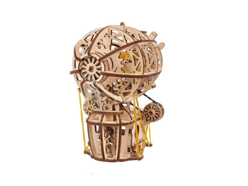 Ugears Dřevěná 3D mechanická stavebnice STEAMPUNK AIRSHIP