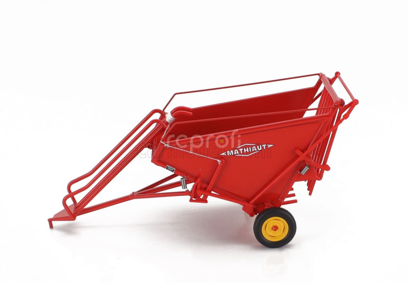 Universal hobbies Accessories Mathiaut Mdt 72 - Small Bale Collecting Cart 1:32 Red