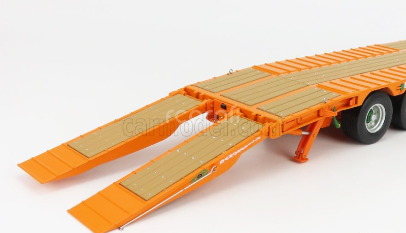Universal hobbies Accessories Rimorchio Pe 32 - Trailer For Tractor 1:32 Ochre Green