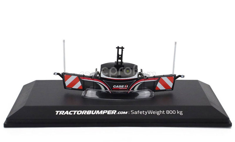 Universal hobbies Accessories Tractor Bumper For Case-ih - Safety Weight 800kg. 1:32 Black