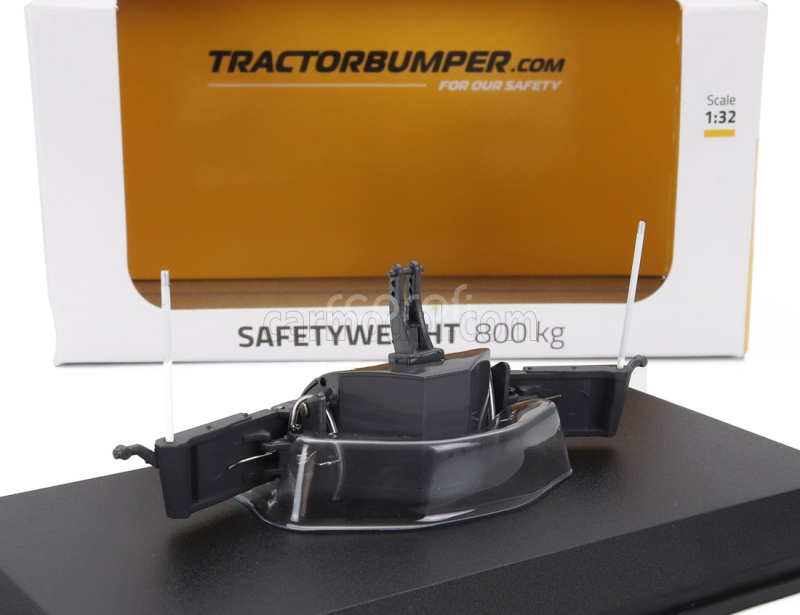 Universal hobbies Accessories Tractor Bumper - Safety Weight 800kg. 1:32 Grey