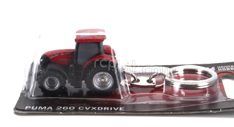 Universal hobbies Case-ih Portachiavi - Keyring Puma 260 Cvx Drive Tractor 2022 - Cm. 4.0 1:87 Červená Černá