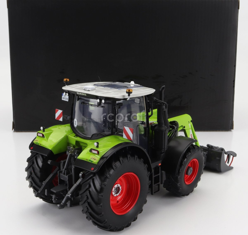 Universal hobbies Claas Arion 510 + Fu20 Tractor With Front Scraper 2020 1:32 Světle Zelená