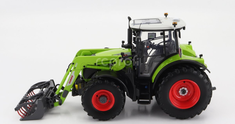 Universal hobbies Claas Arion 510 + Fu20 Tractor With Front Scraper 2020 1:32 Světle Zelená