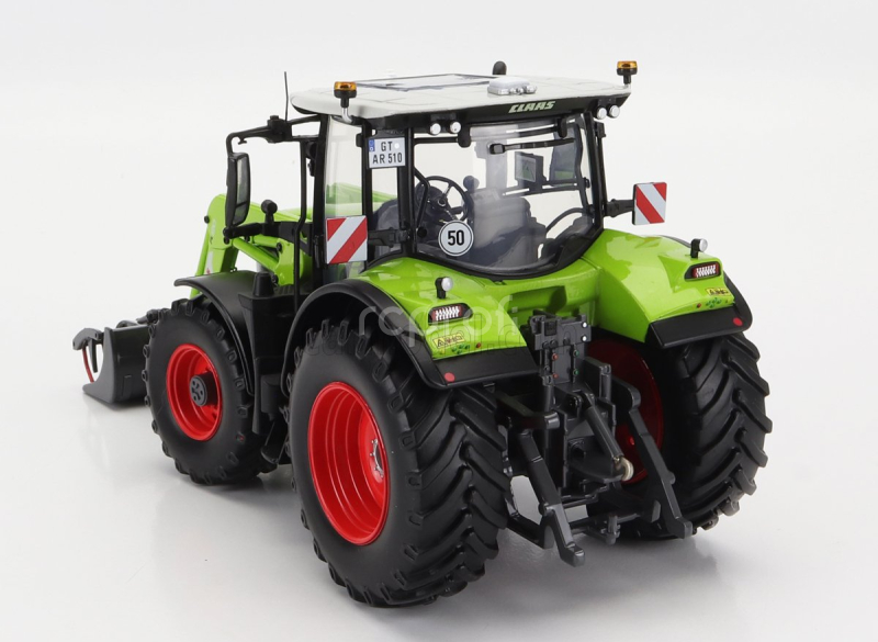 Universal hobbies Claas Arion 510 + Fu20 Tractor With Front Scraper 2020 1:32 Světle Zelená