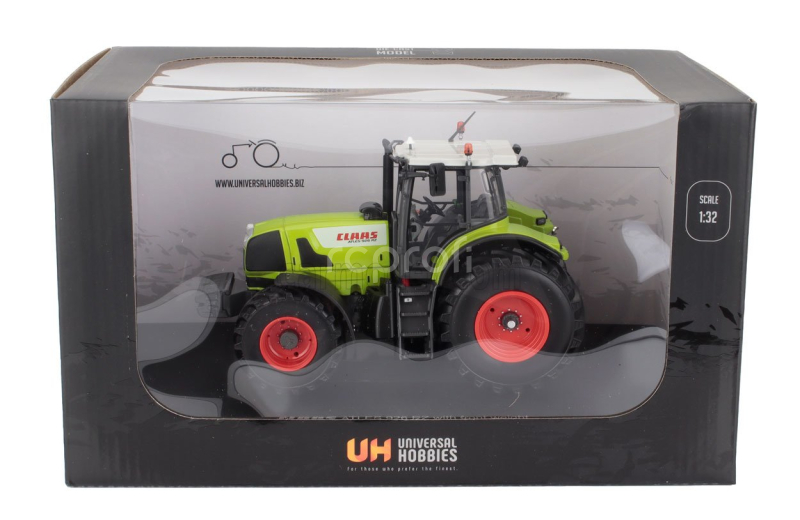 Universal hobbies Claas Atles 926 Rx Tractor With Front Weight 2020 1:32 Světle Zelená