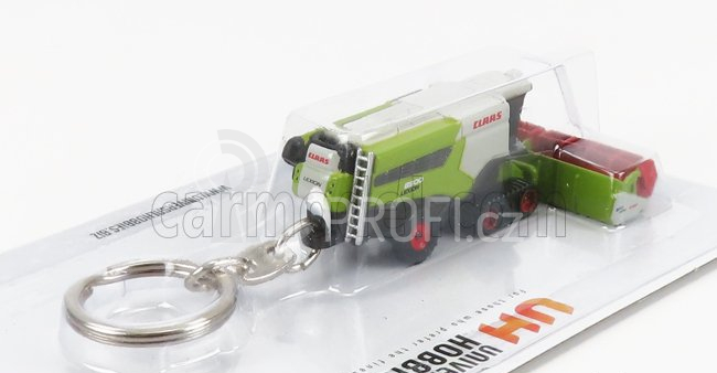 Universal hobbies Claas Portachiavi - Lexion 8900 Mietitrebbia Cingolata - Harvester 2020 1:87 Bílá Zelená